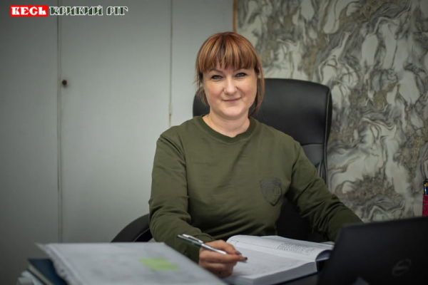 Пані Альона доєдналась на початку війни до АРЕЙ в Кривому Розі