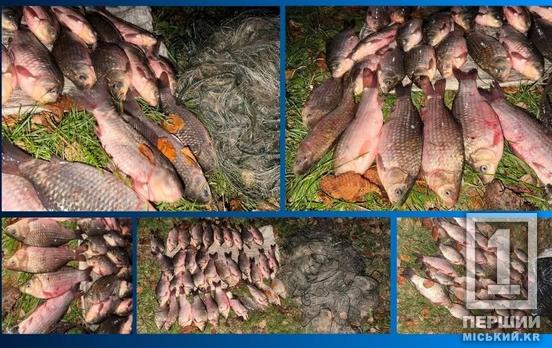 Збитки на понад 115 тисяч гривень: на Красінському водосховищі під Кривим Рогом знайшли браконьєрські сітки
