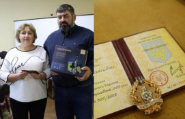 Жителька Кривого Рогу Юлія Білоус отримала відзнаку Мати-героїня